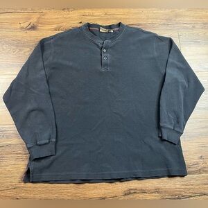 LL Bean Long Sleeve Henley Shirt